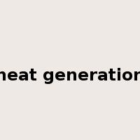 heat generation是什么意思