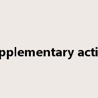 supplementary action是什么意思