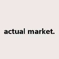 actual market.是什么意思