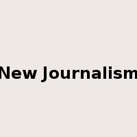 New Journalism是什么意思