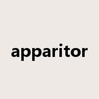 apparitor是什么意思
