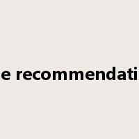 on the recommendation of是什么意思