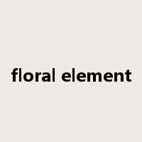 floral element是什么意思