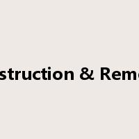 Construction & Remodel是什么意思