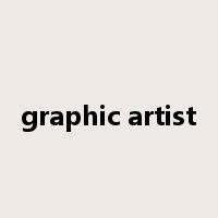graphic artist是什么意思