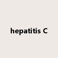 hepatitis C是什么意思