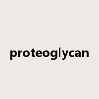 proteoglycan是什么意思