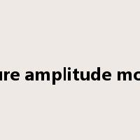 quadrature amplitude modulation是什么意思
