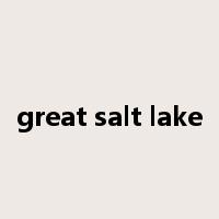 great salt lake是什么意思