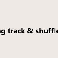 Jogging track & shuffleboard是什么意思