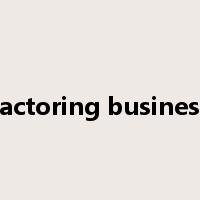 factoring business是什么意思