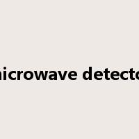 microwave detector是什么意思