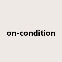 on-condition是什么意思