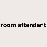 room attendant是什么意思