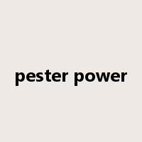 pester power是什么意思