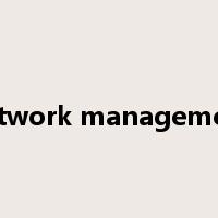 network management是什么意思