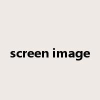 screen image是什么意思