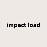 impact load是什么意思