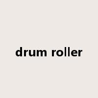 drum roller是什么意思