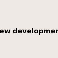 new development是什么意思