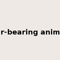 fur-bearing animal是什么意思