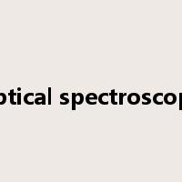 optical spectroscope是什么意思