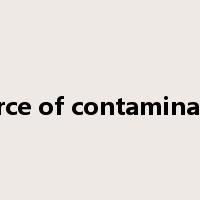 source of contamination是什么意思