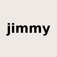 jimmy是什么意思