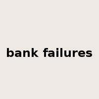 bank failures是什么意思