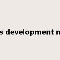 business development manager是什么意思