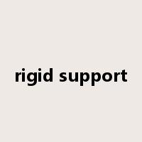 rigid support是什么意思