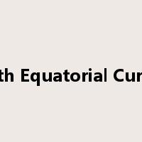 South Equatorial Current是什么意思