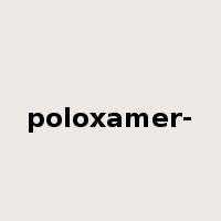 poloxamer-是什么意思