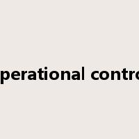 operational control是什么意思