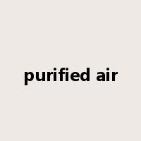 purified air是什么意思