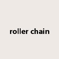 roller chain是什么意思