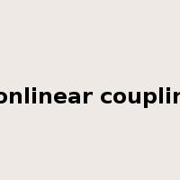 nonlinear coupling是什么意思