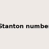 Stanton number是什么意思