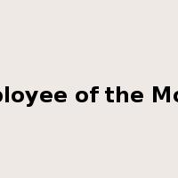 Employee of the Month是什么意思