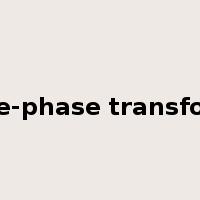 single-phase transformer是什么意思