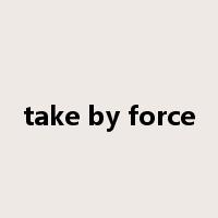 take by force是什么意思