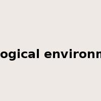 geological environment是什么意思