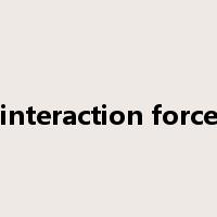 interaction force是什么意思