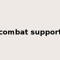 combat support是什么意思