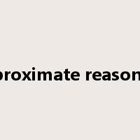 approximate reasoning是什么意思