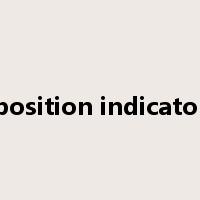 position indicator是什么意思