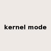 kernel mode是什么意思
