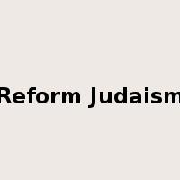 Reform Judaism是什么意思