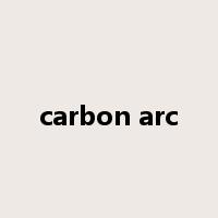carbon arc是什么意思