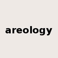 areology是什么意思